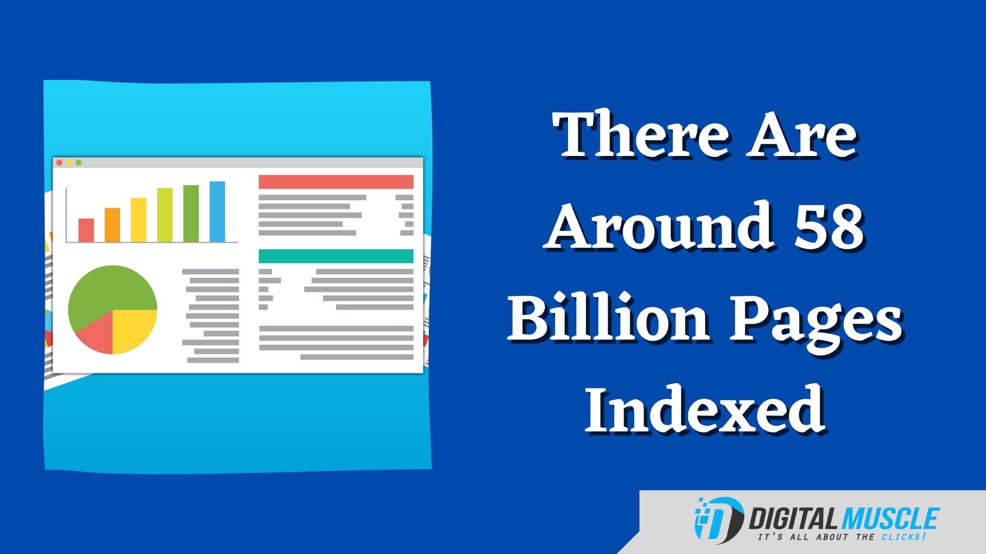 The number of pages indexed by Google